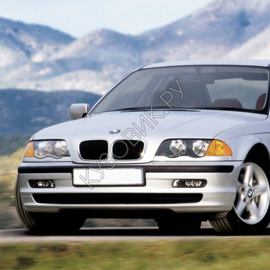 Передний бампер в цвет кузова BMW 3 series E46 (1998-2003)