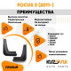 Брызговик передний правый Ford Focus 3 (2011-) KUZOVIK Брызговик передний правый Ford Focus 3 (2011-) KUZOVIK