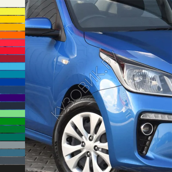 Крыло переднее правое в цвет кузова Kia Rio 4 (2017-2020)