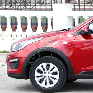 Крыло переднее левое в цвет кузова Kia Rio 4 X-Line (2017-) Крыло переднее левое в цвет кузова Kia Rio 4 X-Line (2017-)