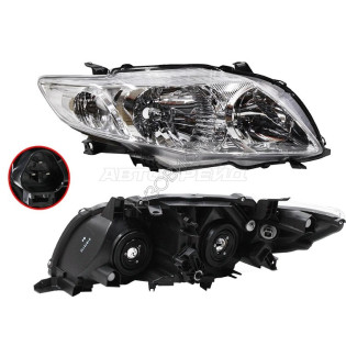 Фара TOYOTA COROLLA 06-10 прав с электрокорректором TYC