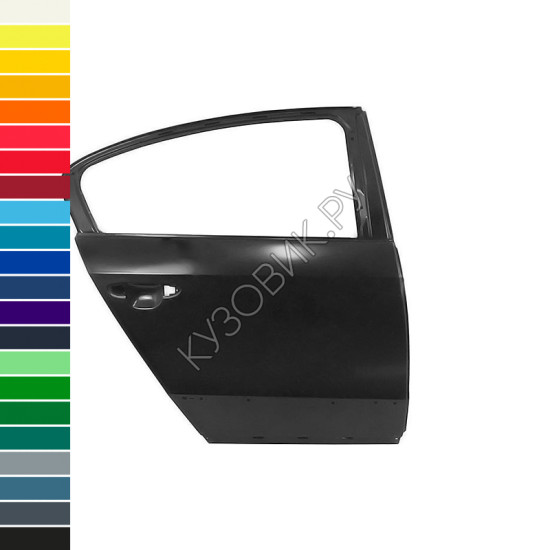 Дверь задняя правая в цвет кузова Volkswagen Passat B6 (2005-2011) Дверь задняя правая в цвет кузова Volkswagen Passat B6 (2005-2011)