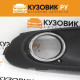 Рамки противотуманных фар Volkswagen Polo 5 (2010-2015) хром KUZOVIK