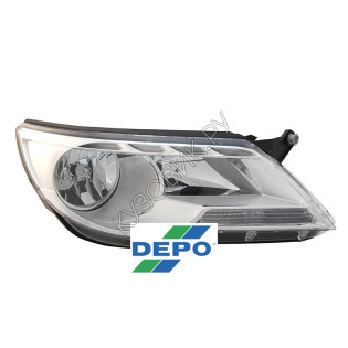 Фара правая Volkswagen Tiguan (2009-2010) DEPO